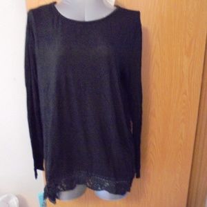 Leo Rosi Long Sleeve Laced Bottom NWT